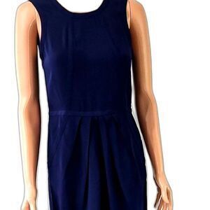 Gucci Deep Blue Sleeveless Mini Dress